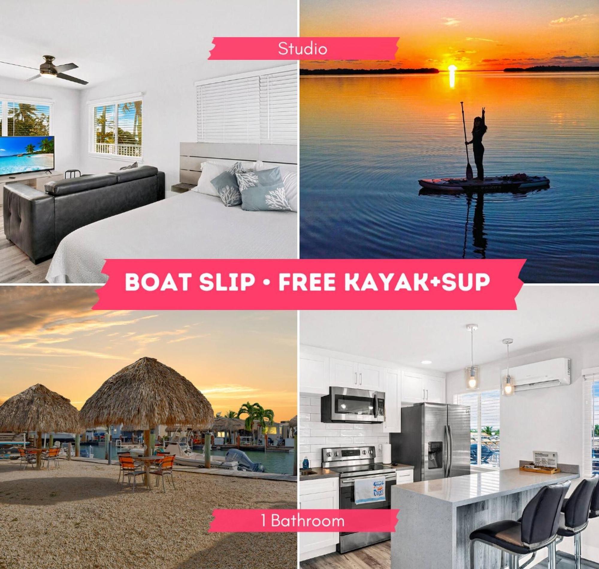 Waterfront Studio 1, Kayaks, Pool, Bay View, Wifi Jewfish Exteriér fotografie